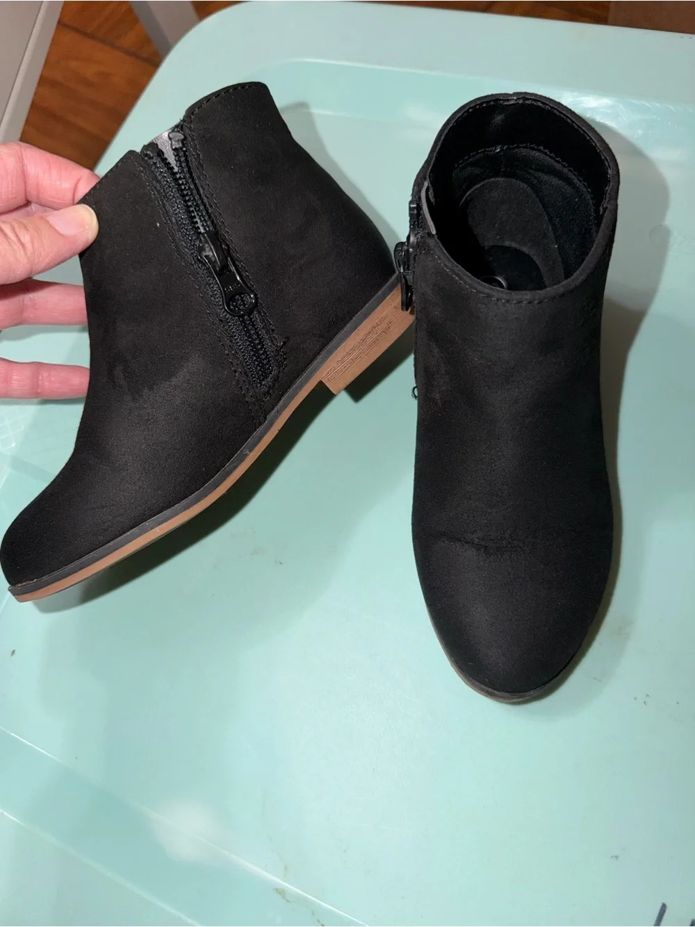 Cat & Jack | Black Ankle Boots, size 10